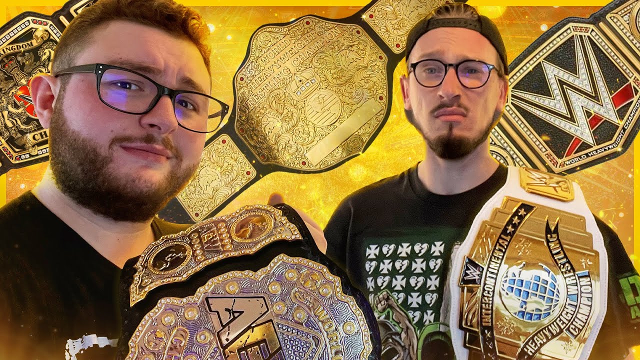 UNE INCROYABLE COLLECTION DE CEINTURES WWE