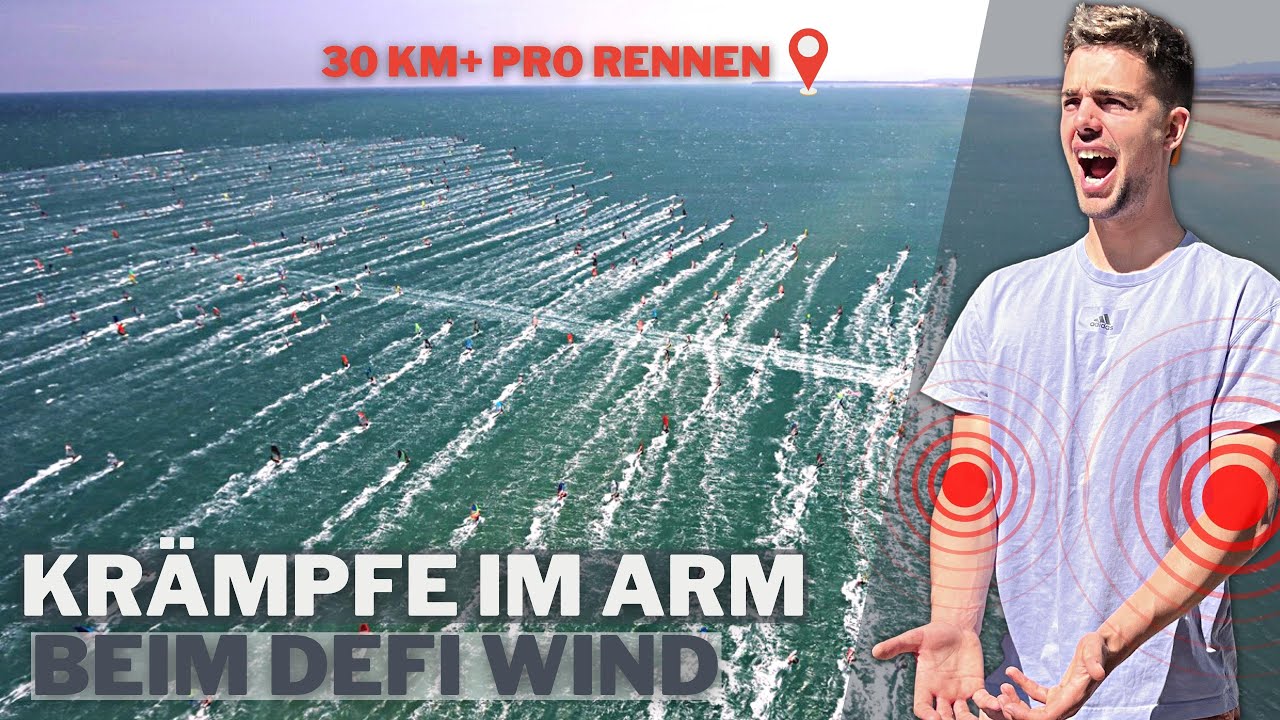 Kr&auml;mpfe im Rennen: am k&ouml;rperlichen Limit beim Windsurf Marathon |&nbsp;DEFI Wind 2023