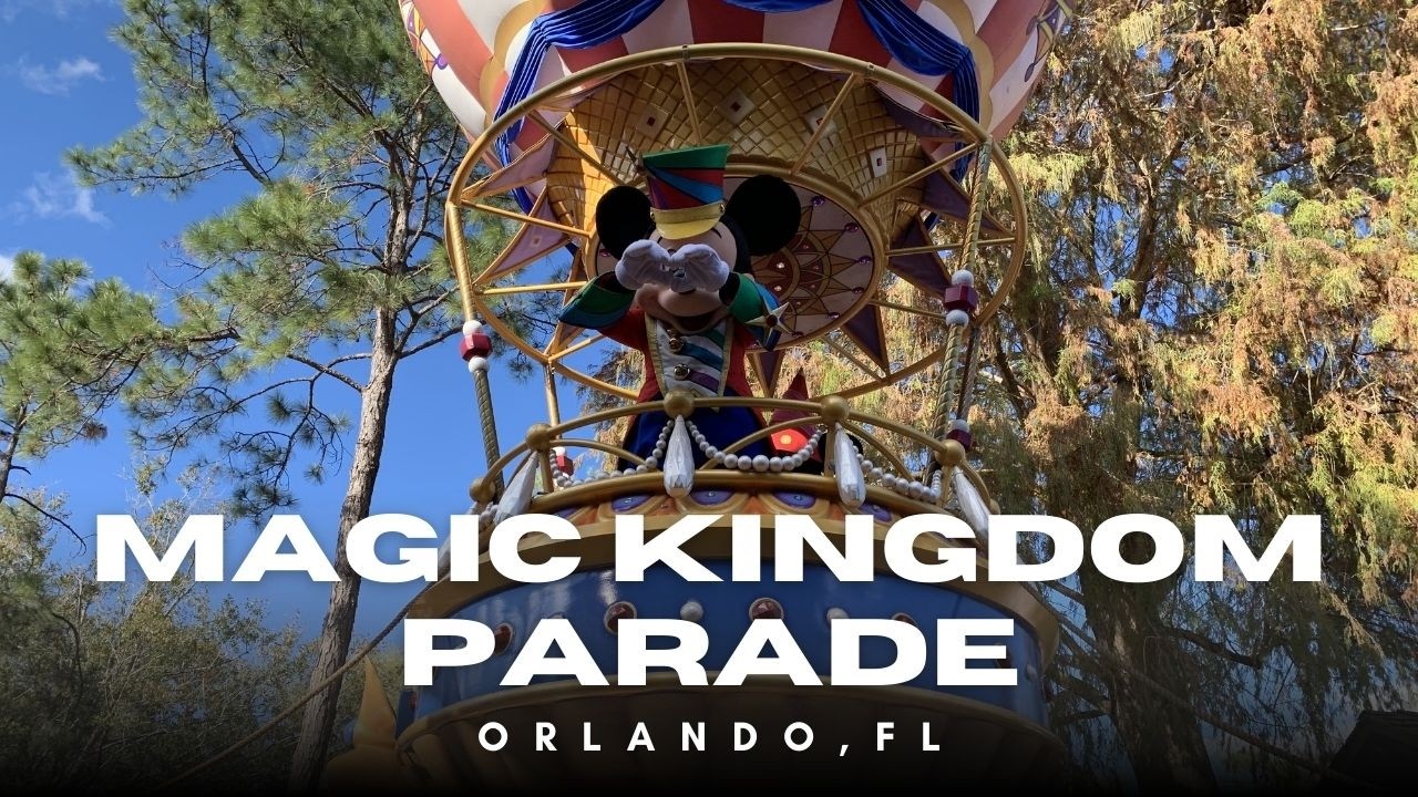 Magic Kingdom Parade FULL EXPERIENCE | Orlando FL 08/01/2023