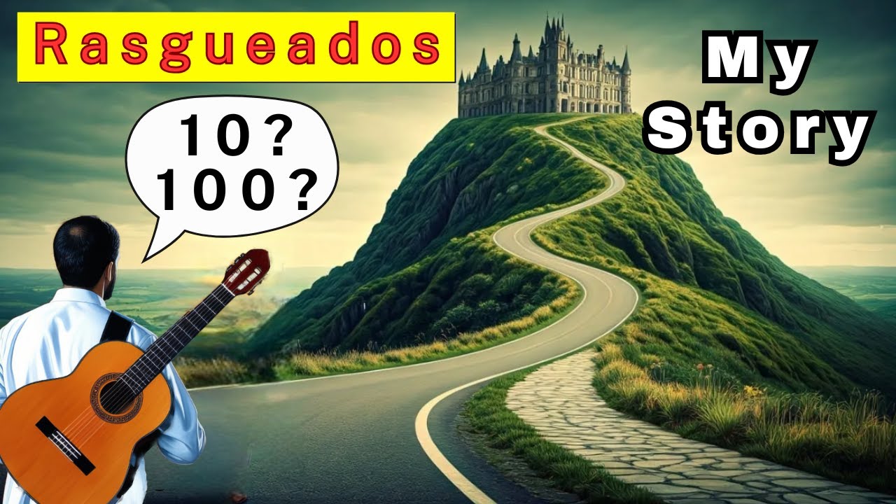 Learn Rasgueados faster. Don't do what I did. Flamenco guitar lesson