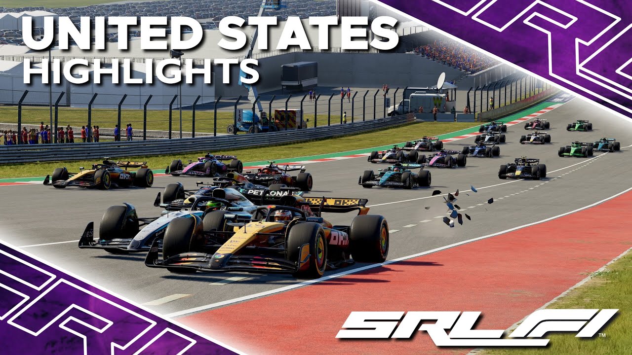 SRL League F1 Season 11 Round 3 United States GP | HIGHLIGHTS