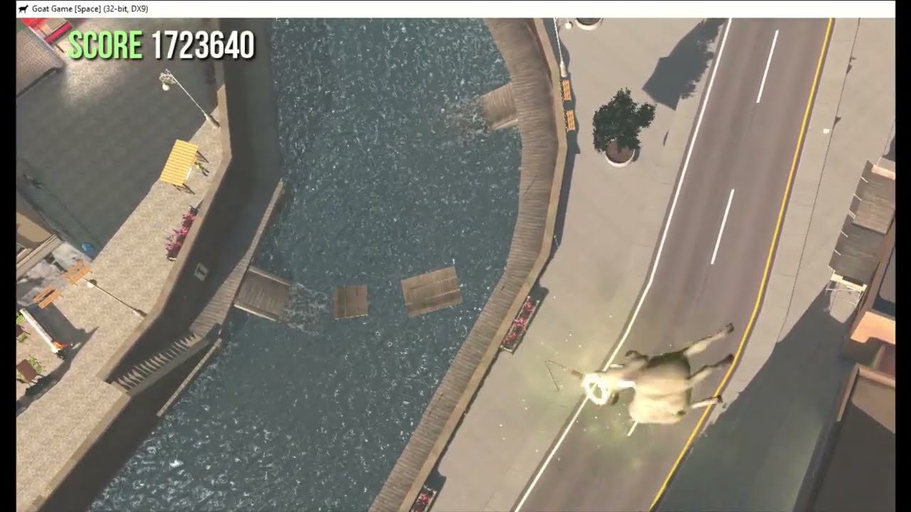 playing goat simulator