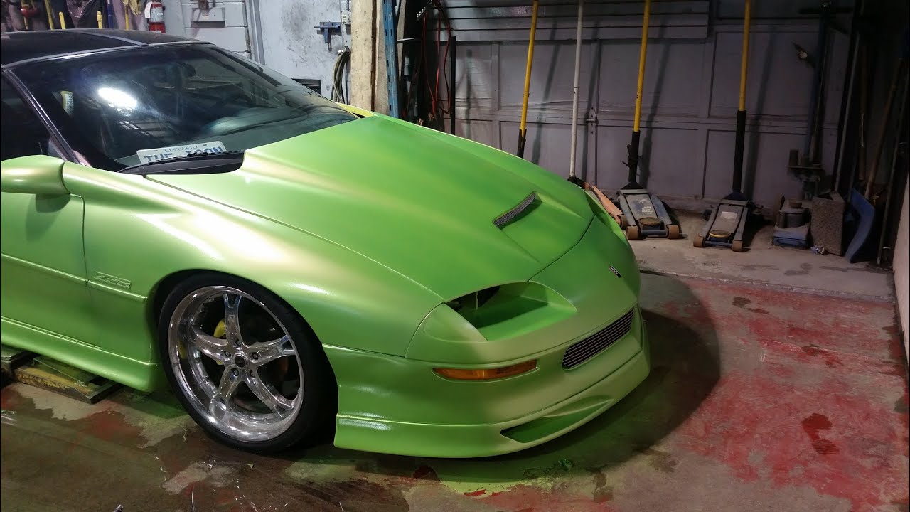 Plasti-Dipping my 1996 Camaro Z28
