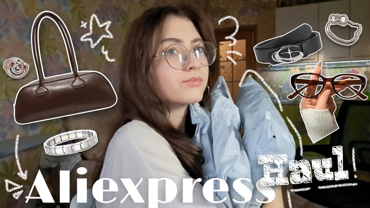 ✶ AliExpress Haul! Большая распаковка с AliExpress: аксессуары и украшения .𖥔 ݁ ˖