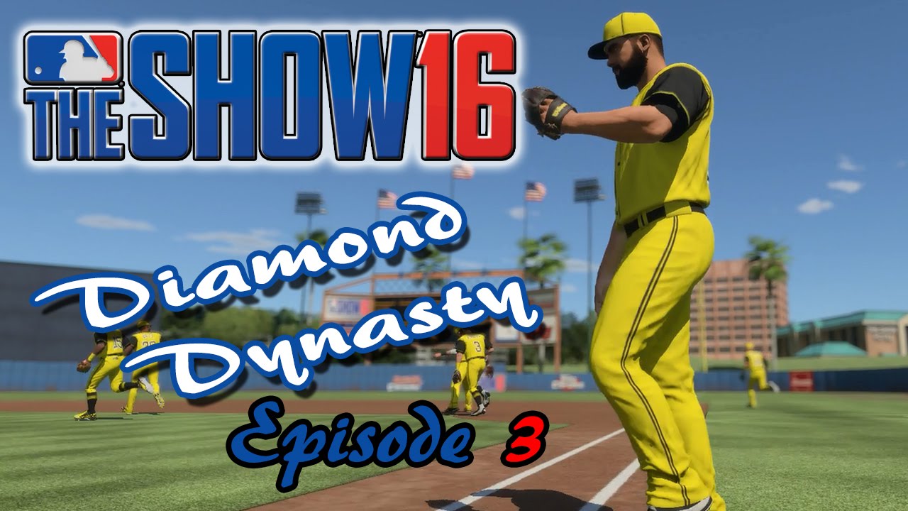 MLB 16: The Show - Diamond Dynasty - Episode 3 (Improvement!) MLB 16 PS4 Gameplay