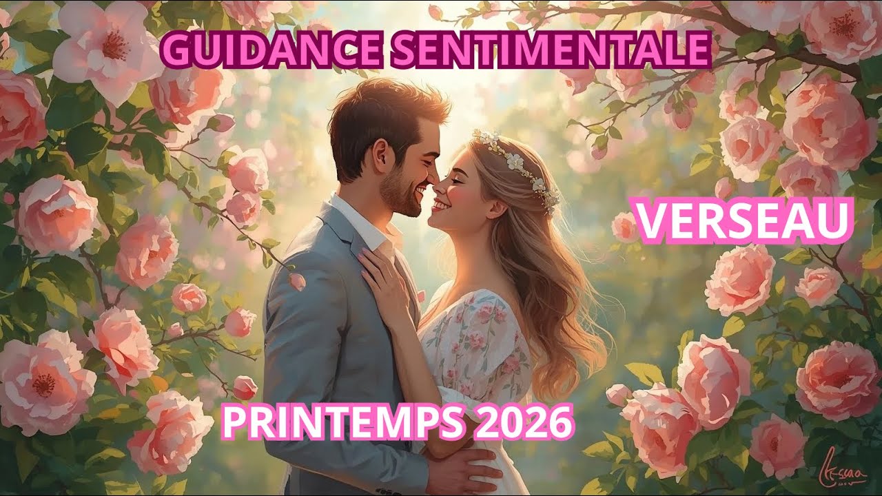 VERSEAU ♒️ PRINTEMPS 2026❤️Flirt en vue d’un engagement durable GUIDANCE SENTIMENTALE #sentimental 