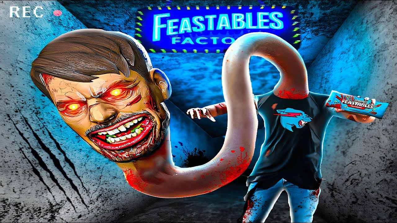 MR. BEAST TRAPPED ME INSIDE HIS WAREHOUSE (Escape Evil MrBeast's Warehouse)