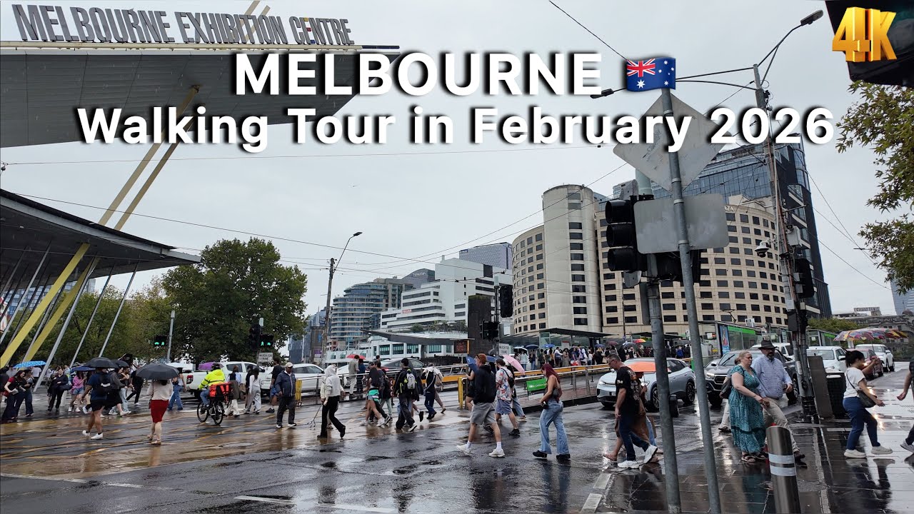 Melbourne Australia Walking Tour in February 2026