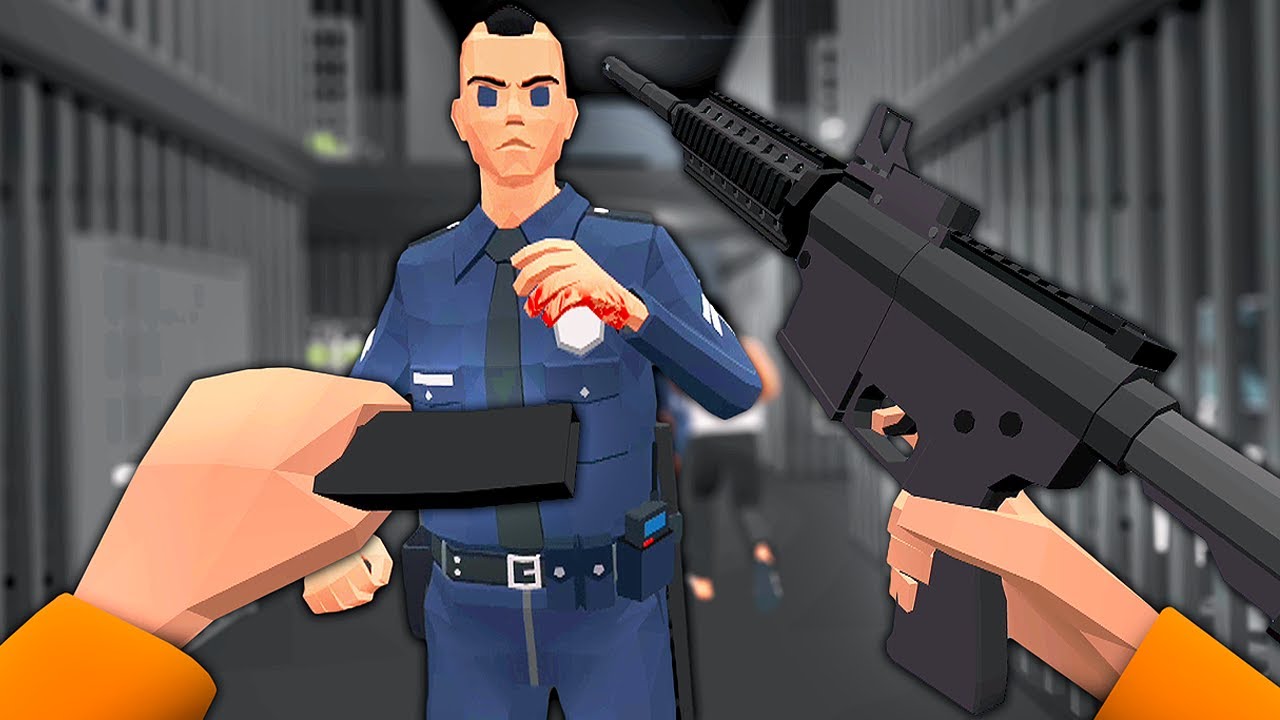ОГРОМНЫЙ побег из тюрьмы выходит из-под контроля — геймплей Frenzy VR (песочница)