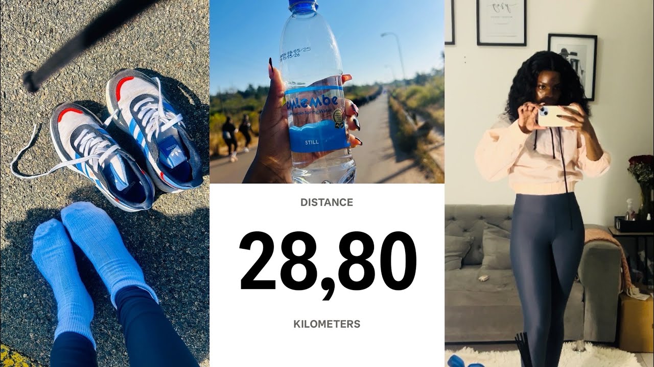 It’s giving Comrades Marathon | Lidwala Wellness Walk | 28km Challenge Vlog