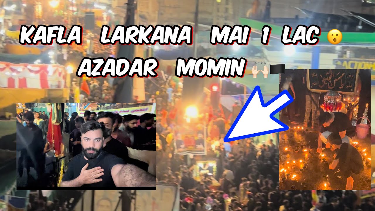 Larkana Kafla 1 Lac Azadar | Roads Block | Hotels Fully | Mansoor Abro 