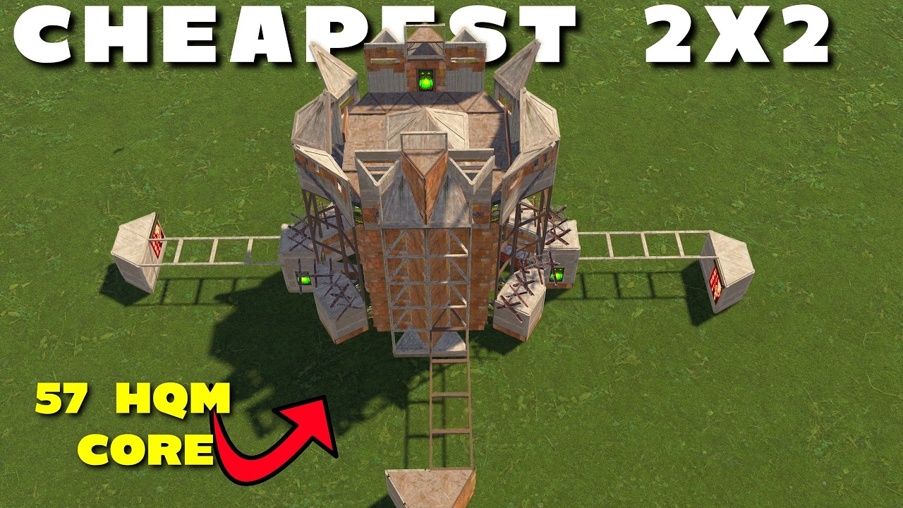 BEST Cheap 2X2 Expansion | Bunkers/OpenCore/Widegap | RUST