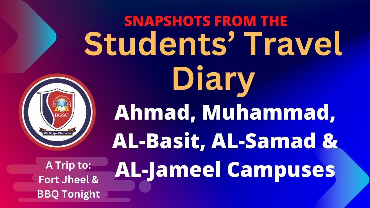 Recreational Trip of Ahmad, Muhammad, AL-Basit, AL-Samad & AL-Jameel Campuses