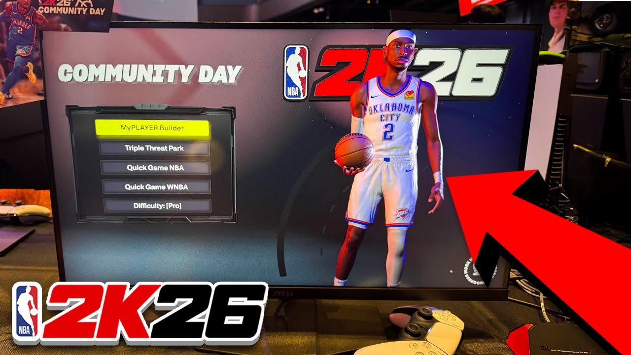 I PLAYED NBA 2K26 EARLY! NBA 2K26 Community Day Vlog + NBA 2K26 NEWS