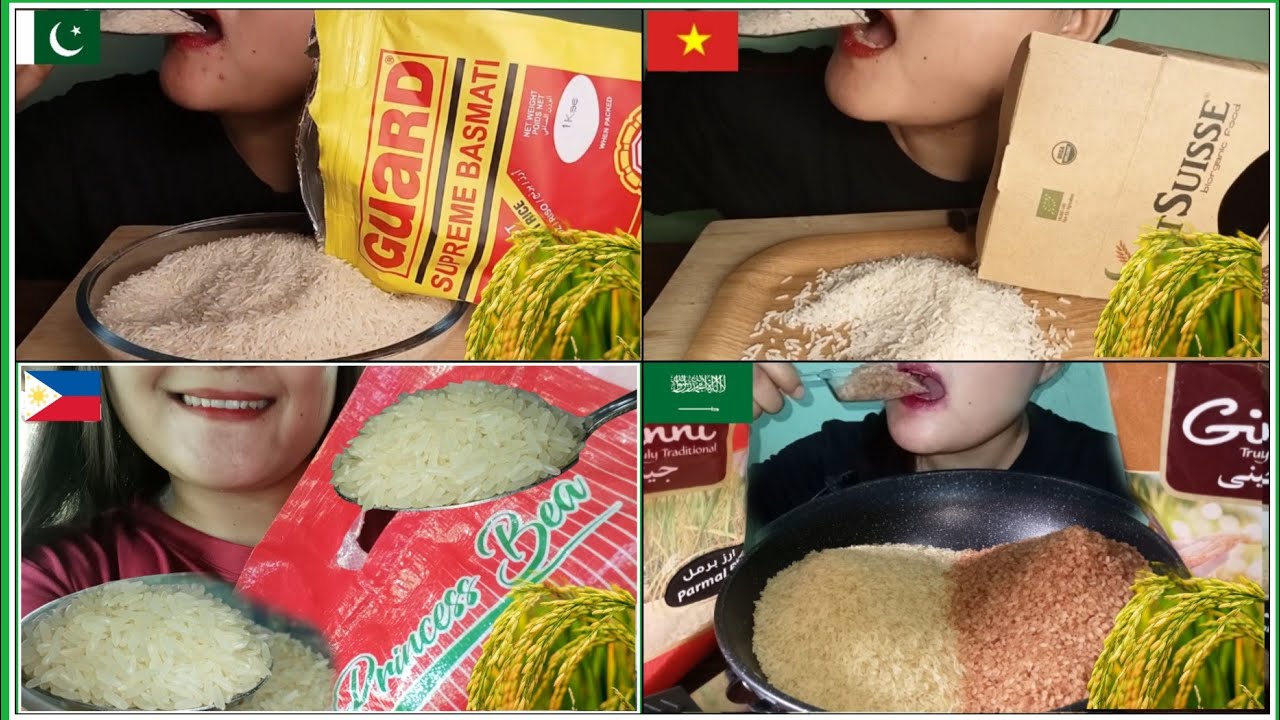COMPILATION OF RAW RICE CAME FROM DIFFERENT PLACES|| PAKISTAN, VIETNAM, PHILIPPINES, SAUDI ARABIA