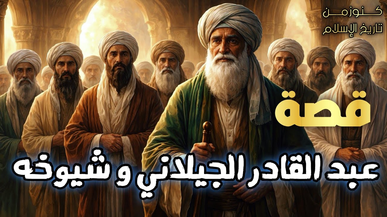 نام على قصة عبد القادر الجيلاني: أسرار طريق التصوف والقدوة | قصص علماء المسلمين