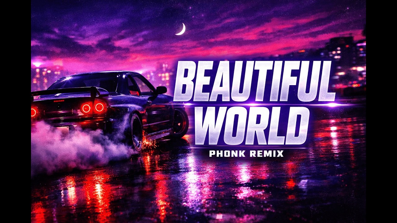 Beautiful World (Phonk Version) | Deep Drift Phonk
