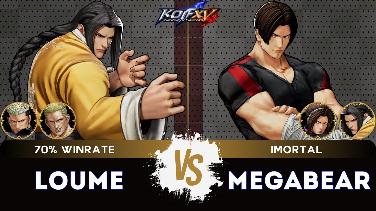 KOF XV ▰ LOUME (Geese/Gato/Goenitz) 🆚 MEGABEAR (Duo Lon/Gato/Kim) 🎞️Replay Match - 12/25