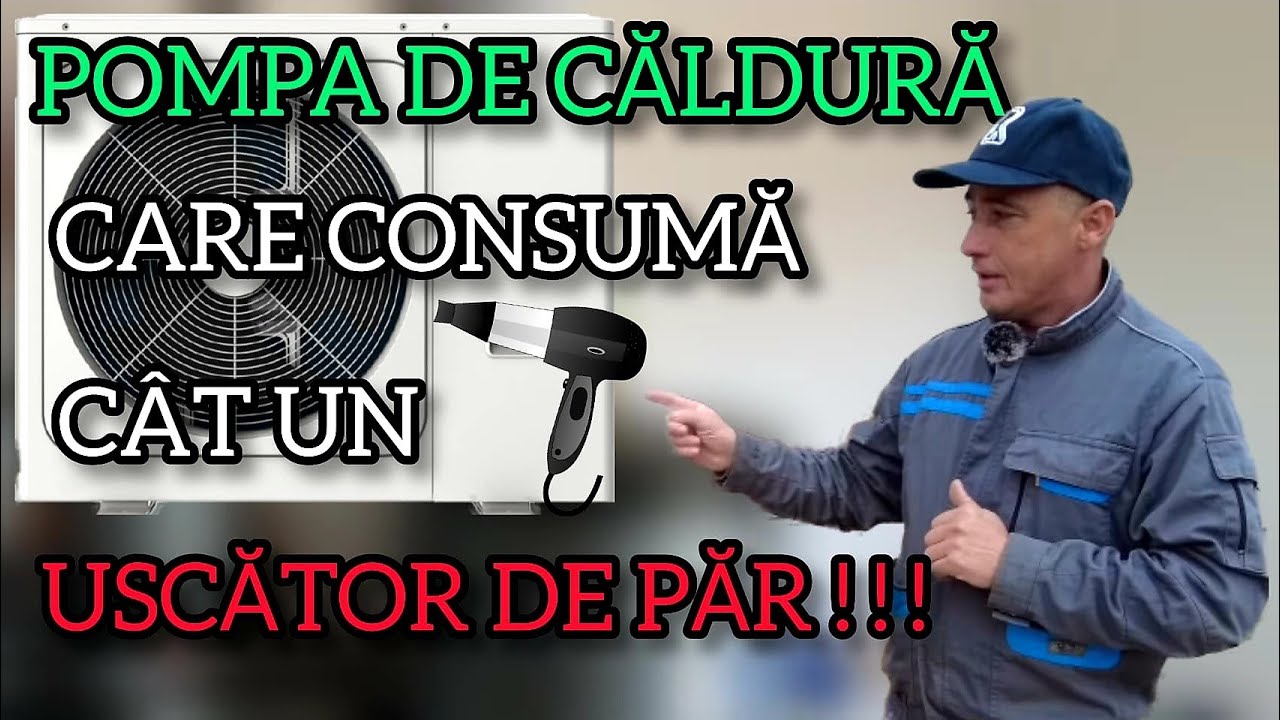 Consum pompa de căldura aer-apă Midea