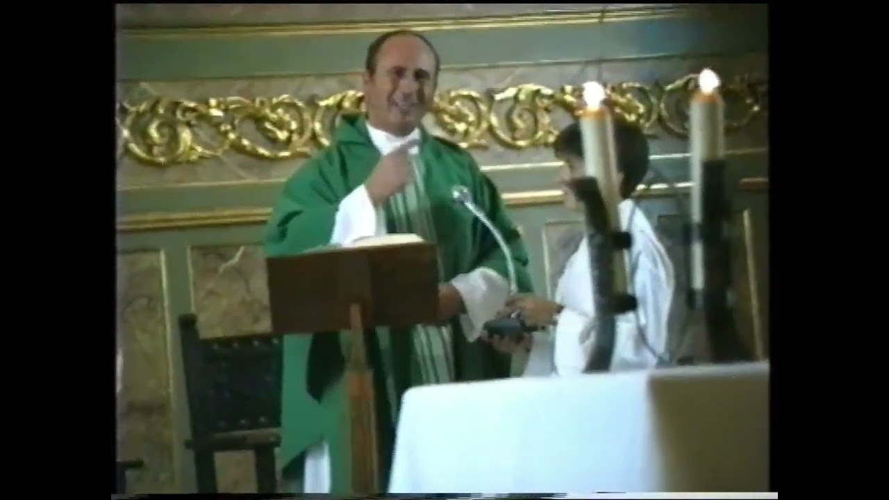 Despedida a Don Marcelino Casas. La Guardia (Toledo) 4-9-1988