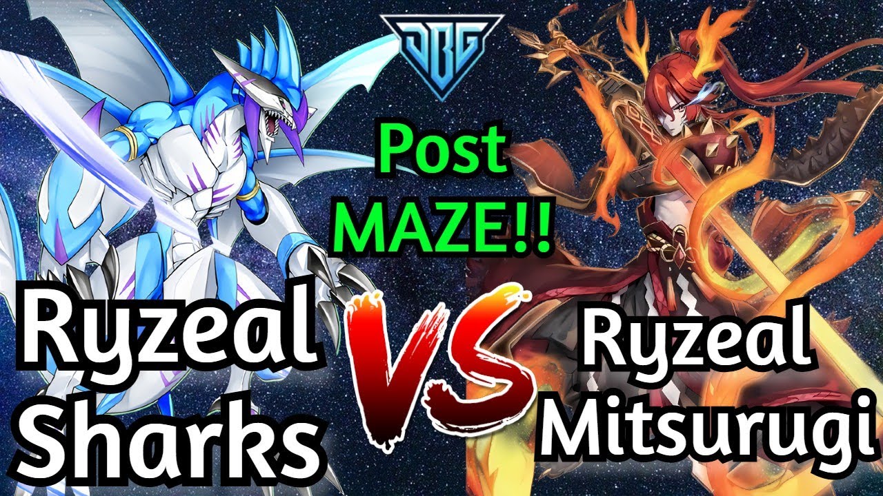 Ryzeal Sharks Vs Ryzeal Mitsurugi Post MAZE Yu-Gi-Oh!