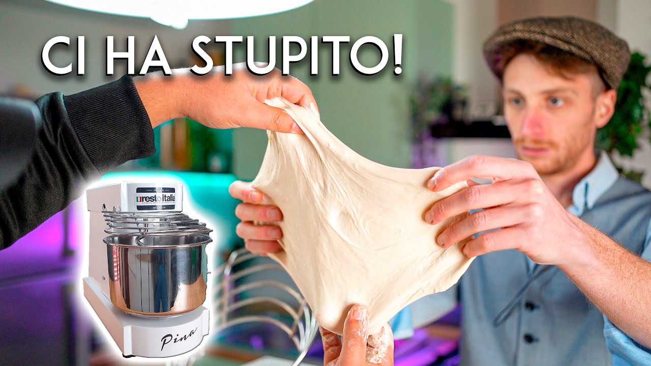 Come NON impastare! 110% idratazione con impastatrice Pina