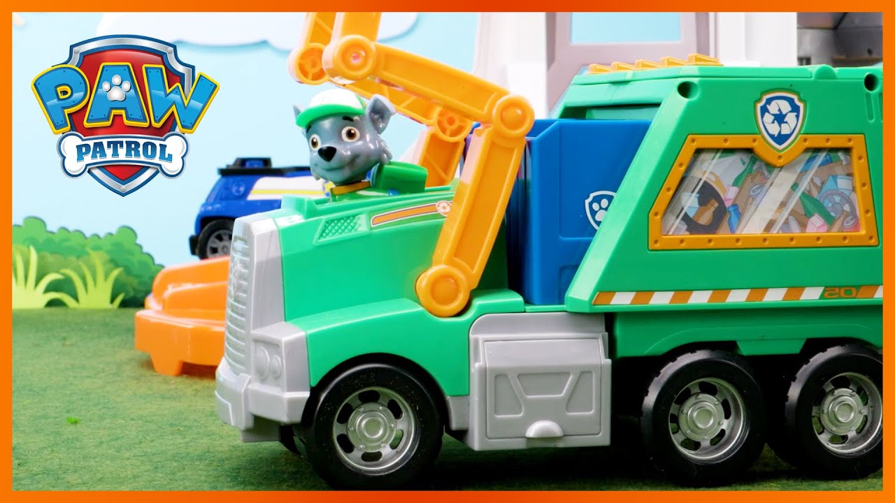 Best Rocky Recycling Truck Rescue Missions ♻️ | PAW Patrol Compilation | Toy Pretend Play for Kids