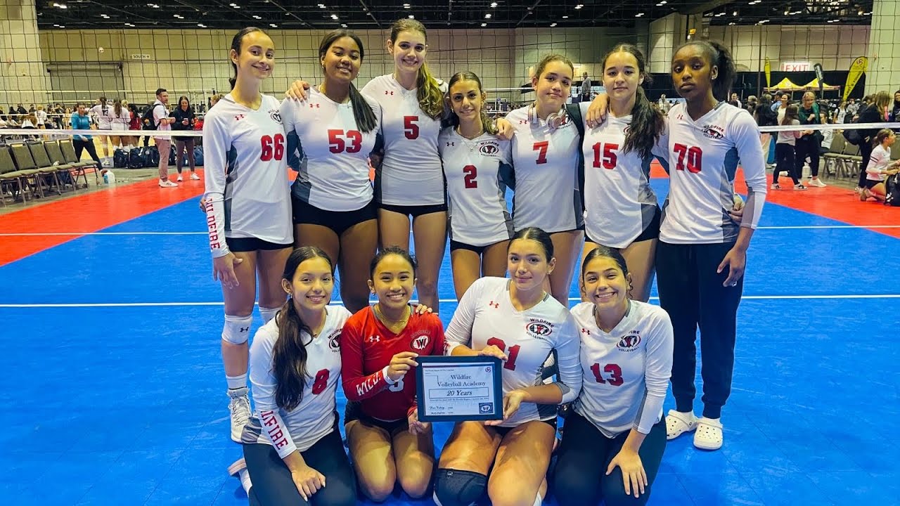 Wildfire 14U National Open Vs OVA 14 Black Asics Volleyball Challenge 2024