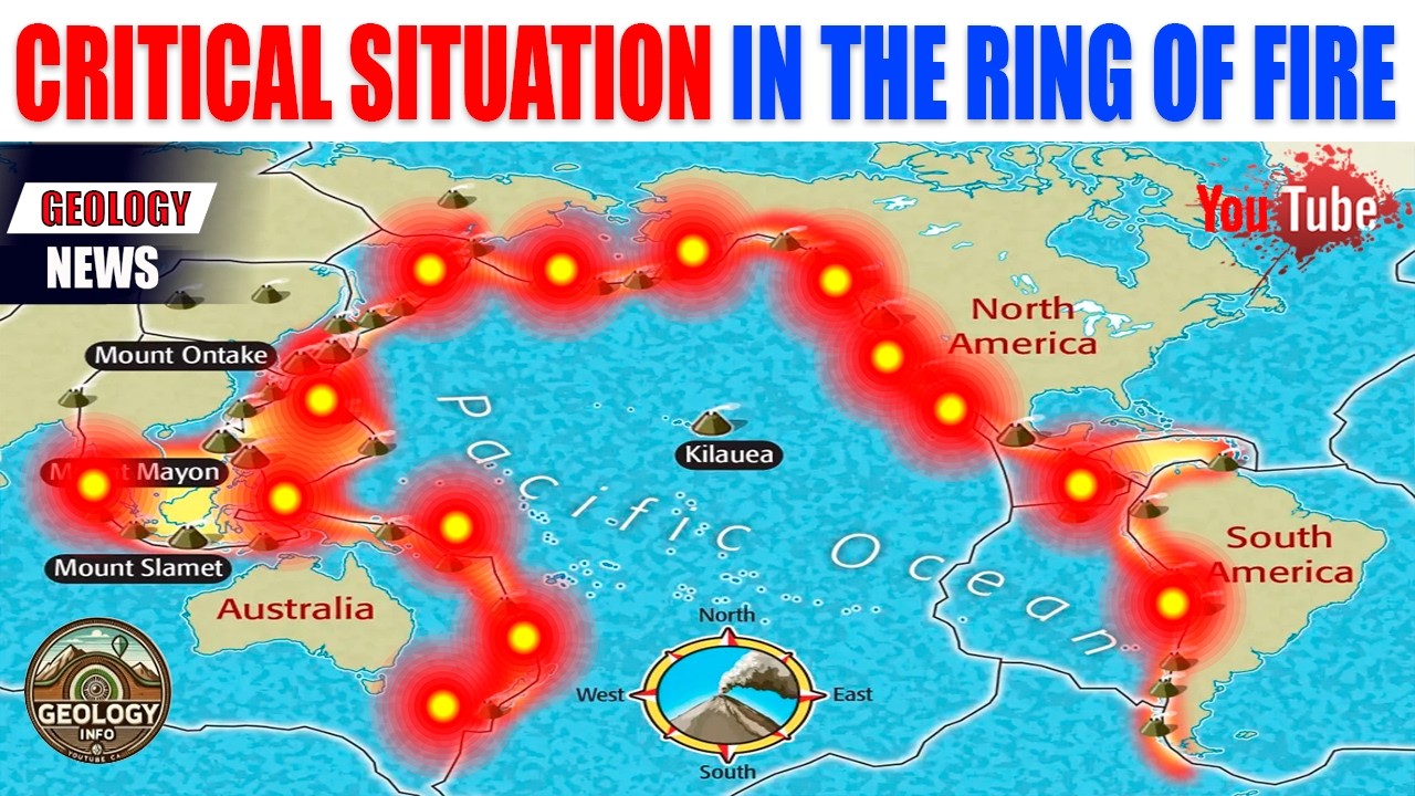 Unusual activity in the ring of fire. Pacifico on alert.