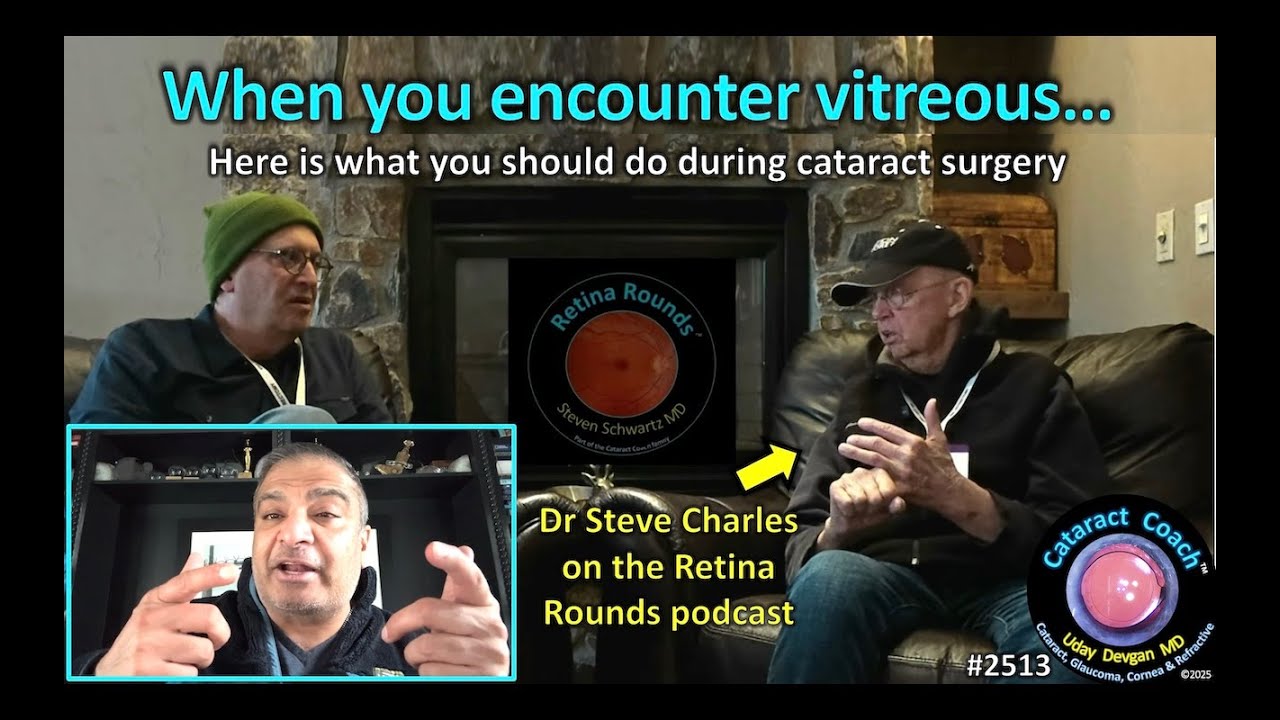 CataractCoach&trade; 2513: when you encounter vitreous during cataract surgery...