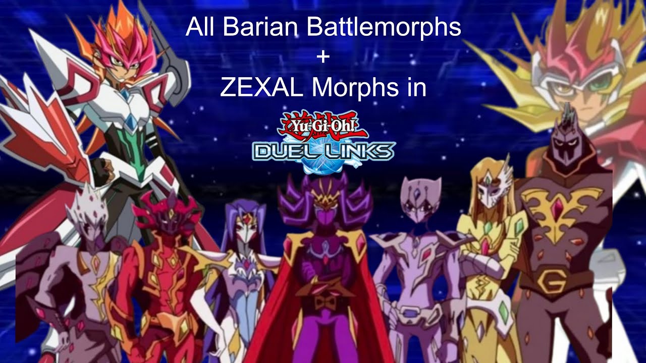 [Feb. '26] All Barian Battlemorphs and ZEXAL Morphs in Yu-Gi-Oh! Duel Links (JP)