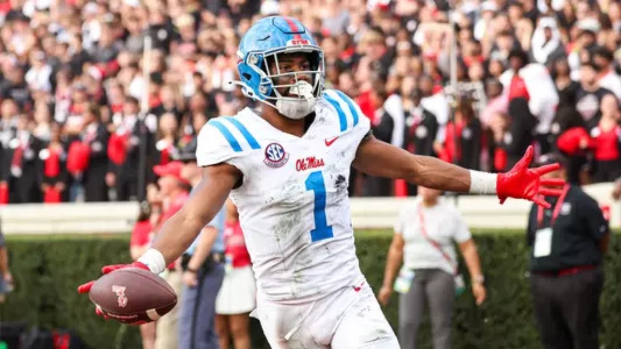 De'Zhaun Stribling | Wide Receiver | 2025 Ole Miss Highlights | 2025 NFL Draft
