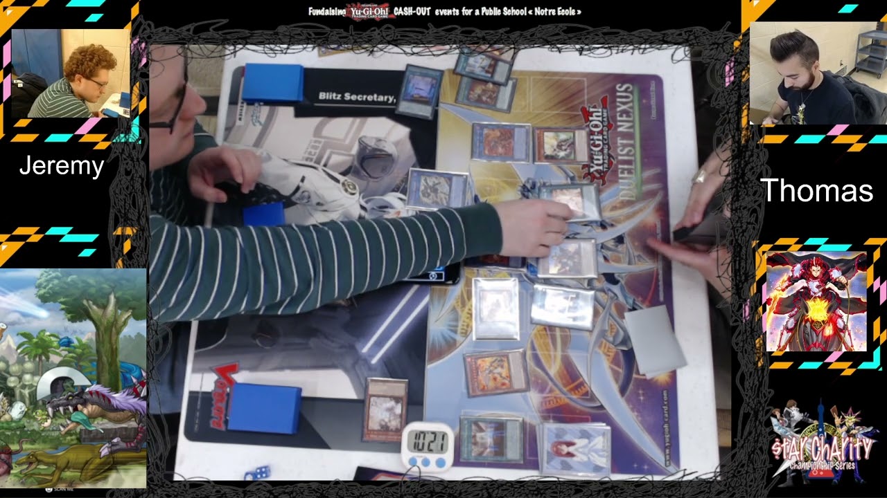 Yu-Gi-Oh! | Star Charity | Dino Vs. Infernoble | Table 2 Round 2