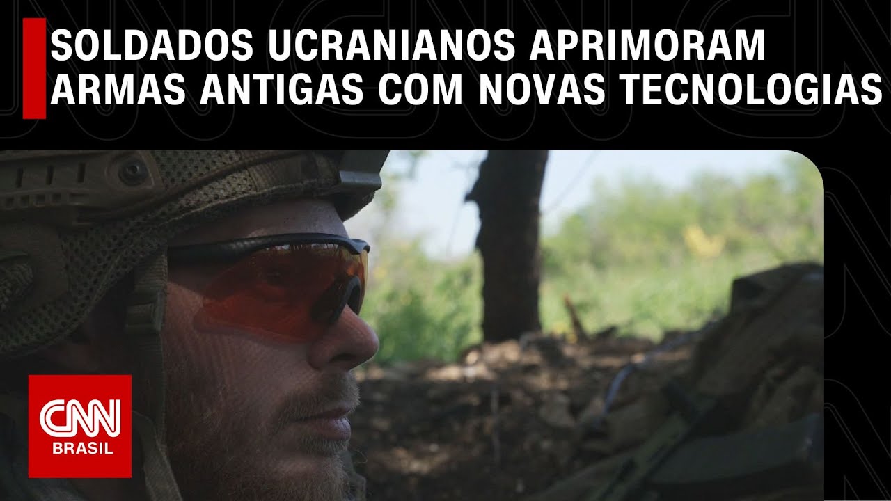 Soldados aprimoram armas antigas com novas tecnologias na Guerra na Ucrânia | CNN PRIME TIME