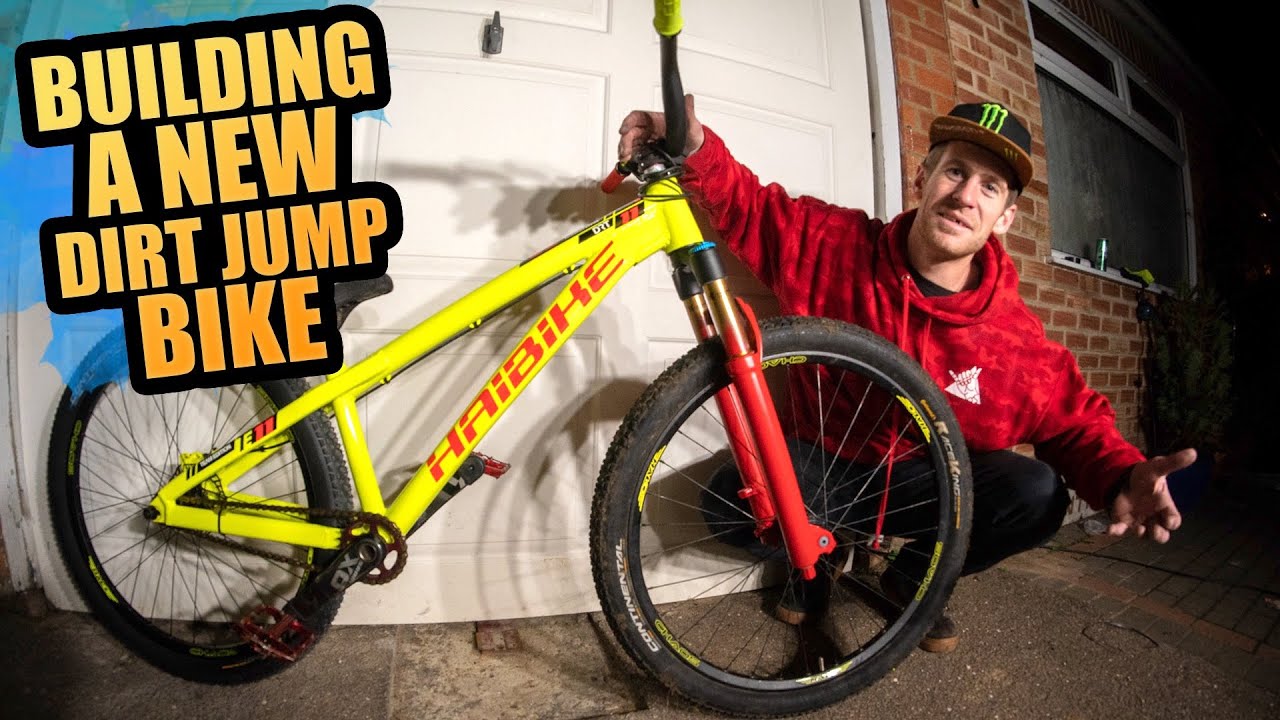 BUILDING A NEW DIRT JUMP MTB & RIDING THE SICKEST JUMPS IN THE UK!