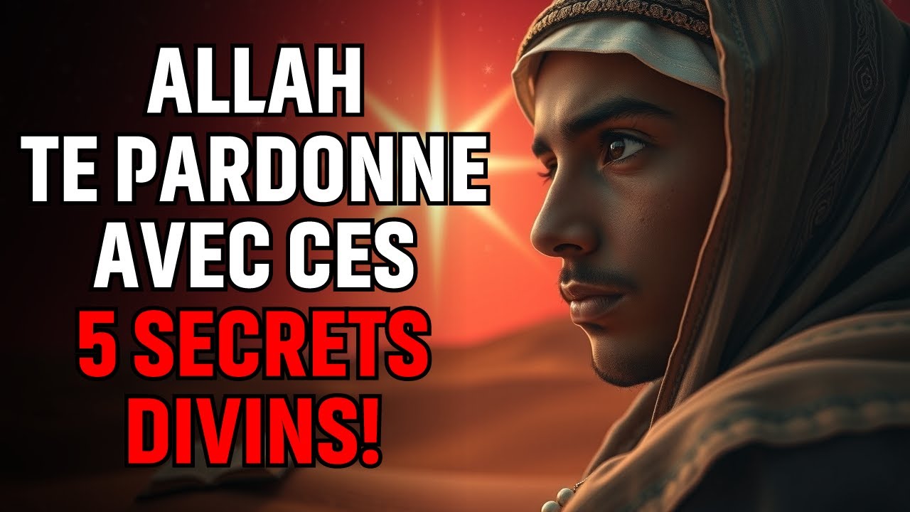 PEU IMPORTE LA GRAVITÉ DU PÉCHÉ : 5 CLÉS D’OR POUR OBTENIR LE PARDON D’ALLAH !