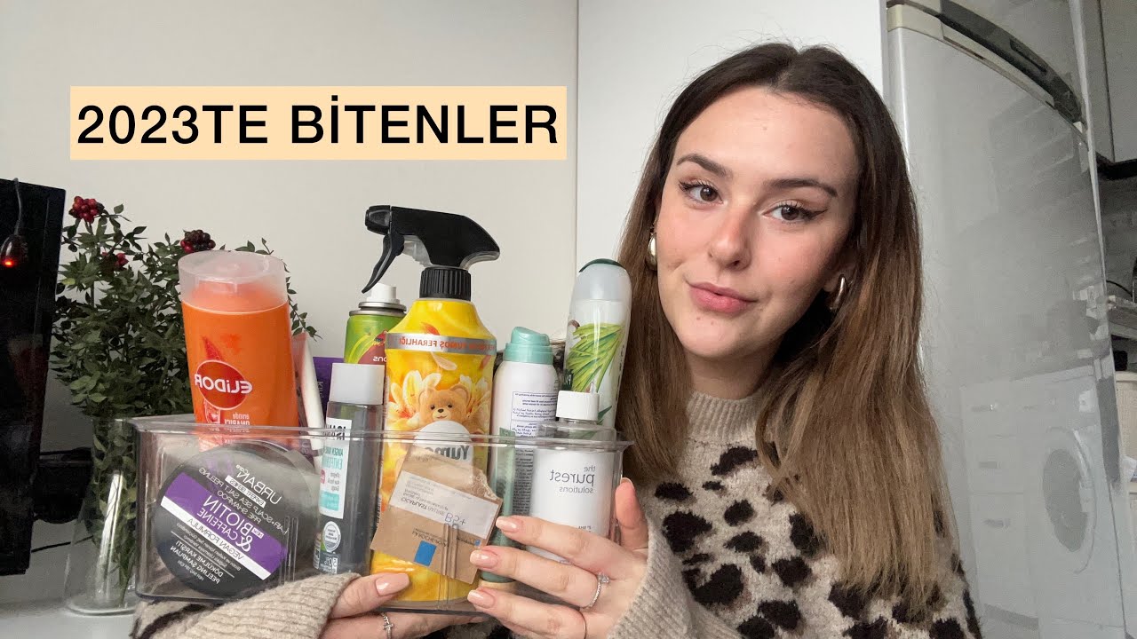 2023 Yılının Son Bitenleri | En sevdiğin ürünler🎁 #bitenler