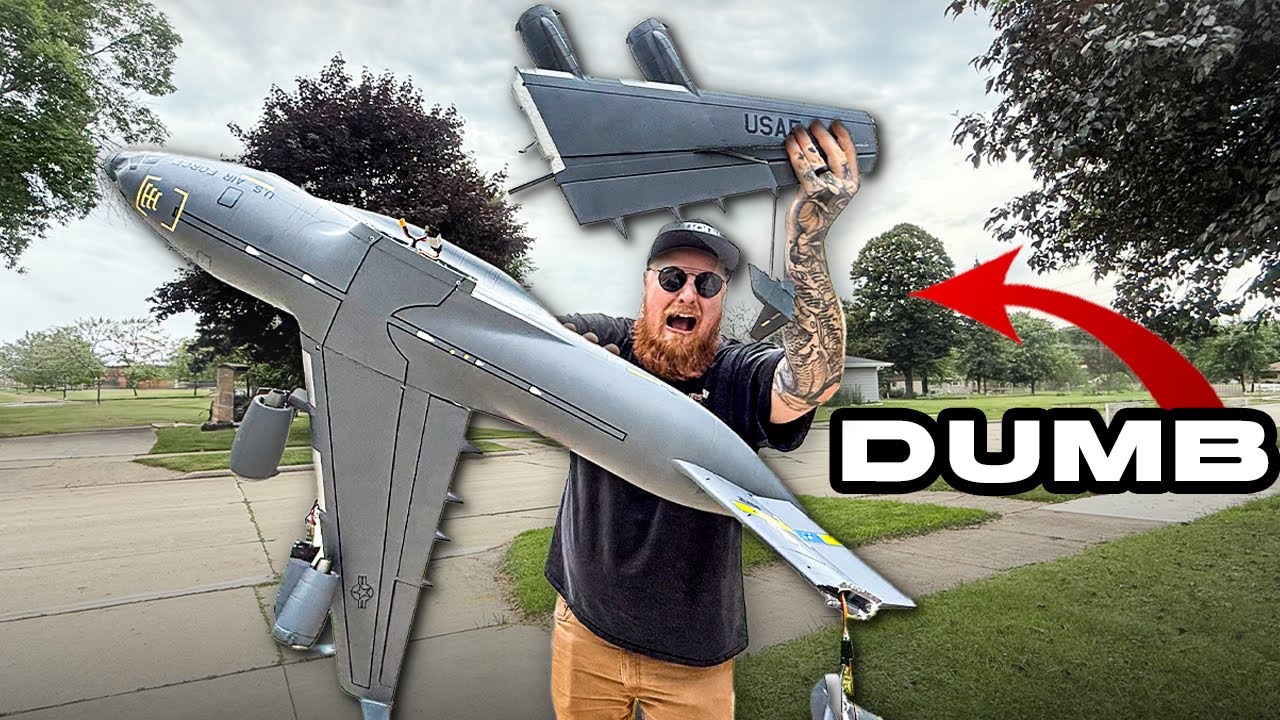 I Messed Up So Bad.. Xfly C-17 RC Plane CRASH