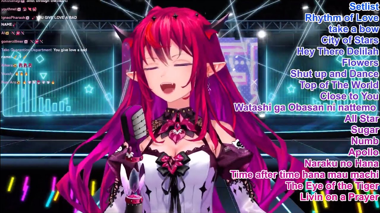IRyS sings You Give Love A Bad Name - Bon Jovi