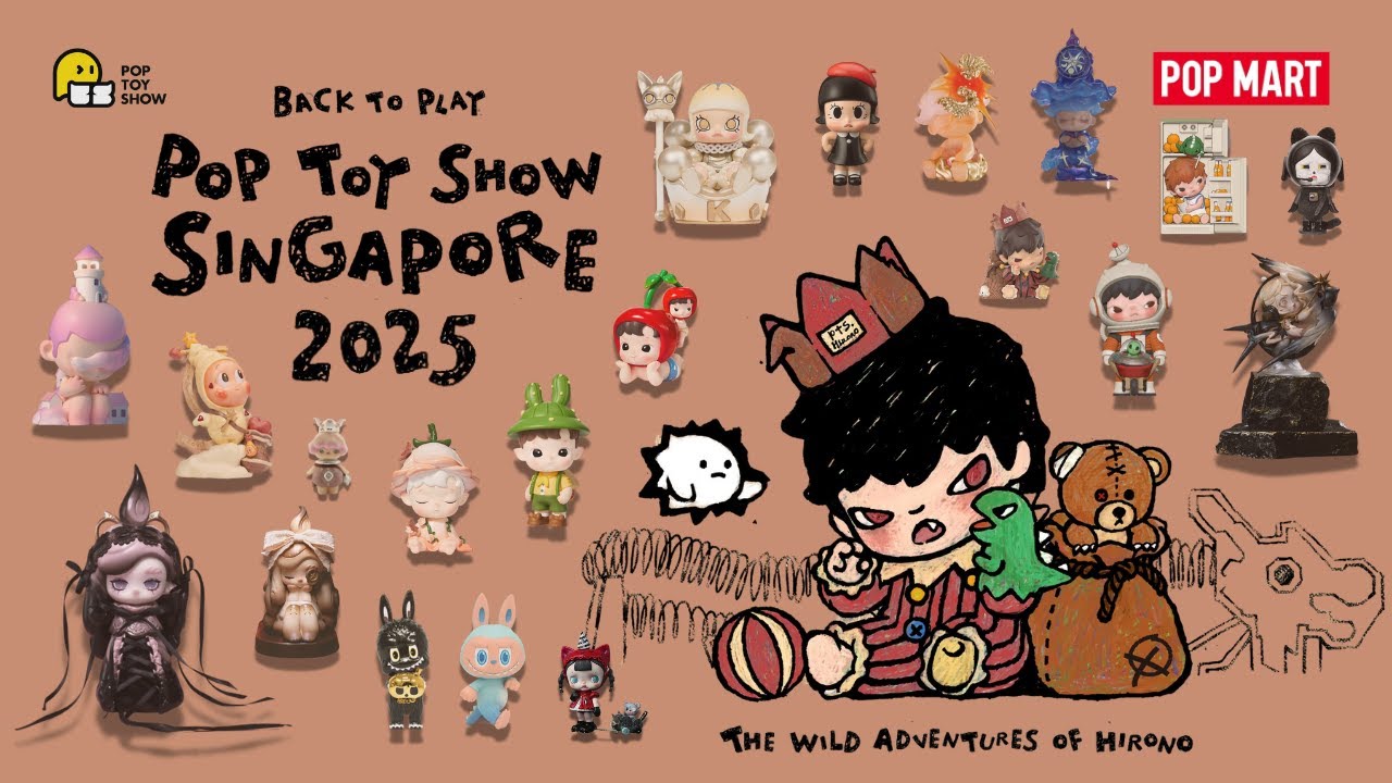 ✨ Pop Toy Show Singapore 2025 Walkthrough 🎁 LABUBU, Exclusive Popmart Drops, & Artist Booths! 🚀