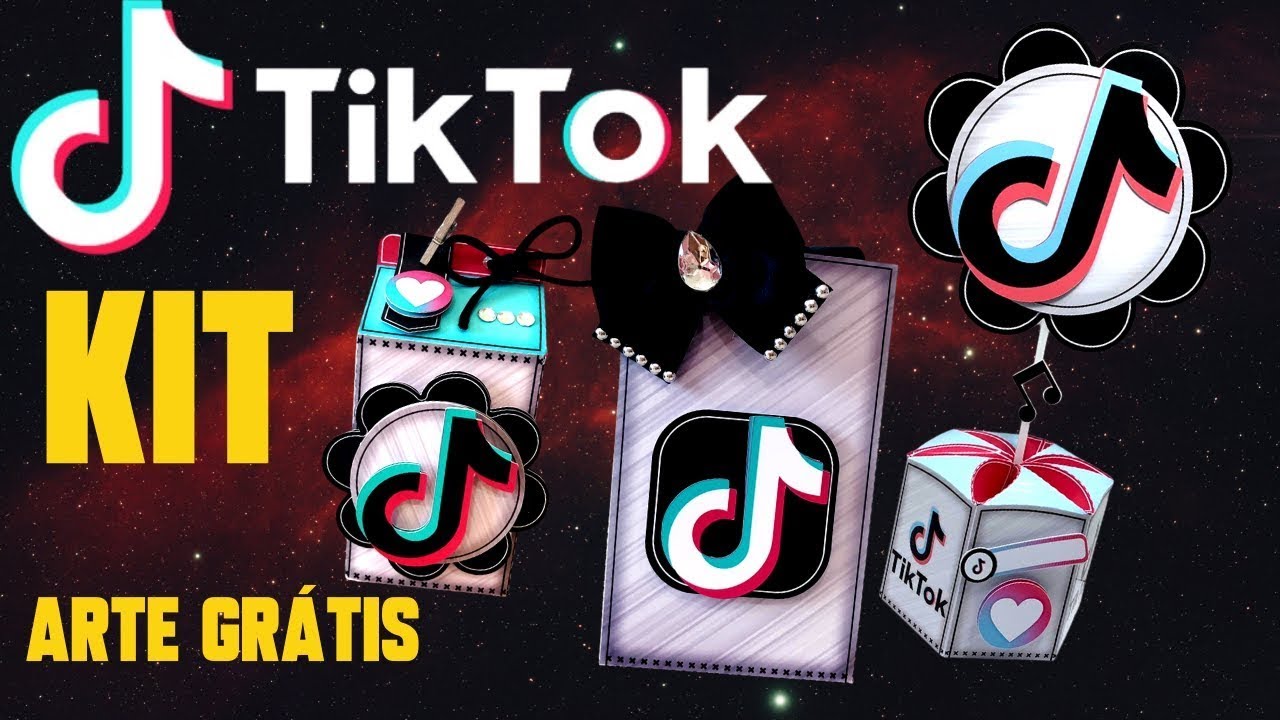 KIT CAIXINHAS TIKTOK Passo a passo ARTE GRÁTIS