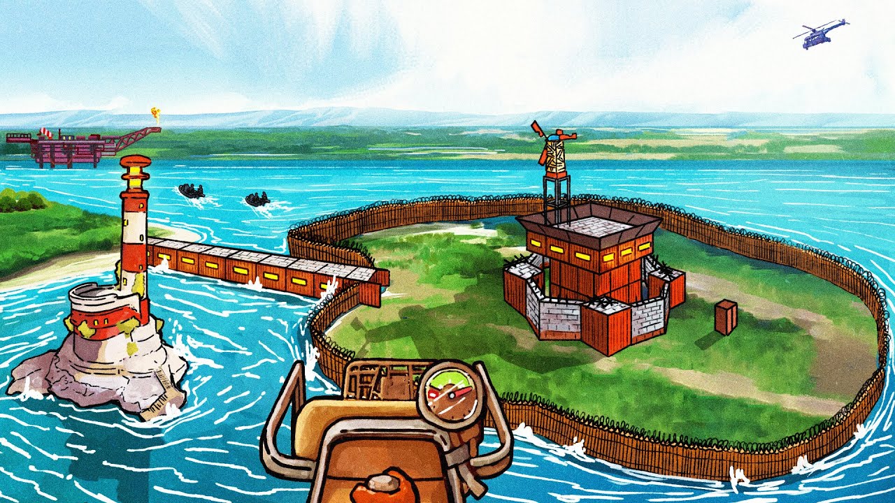 I LIVED and WALLED off an ENTIRE ISLAND as a SOLO in Rust
