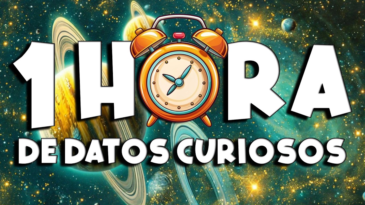 ¡ 1 HORA sin pausas de DATOS CURIOSOS y COSAS QUE NO SABÍAS ! ⏰😲961 #curiomaníatv