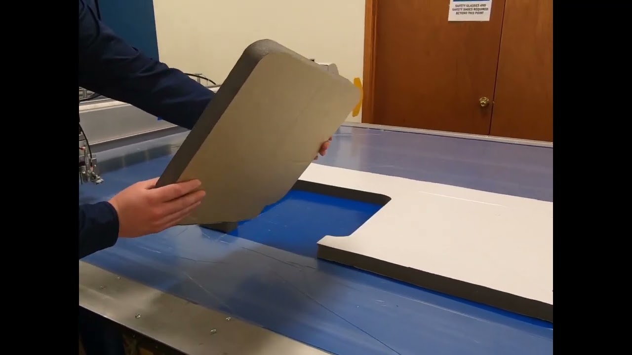 Foam cutting montage with POT