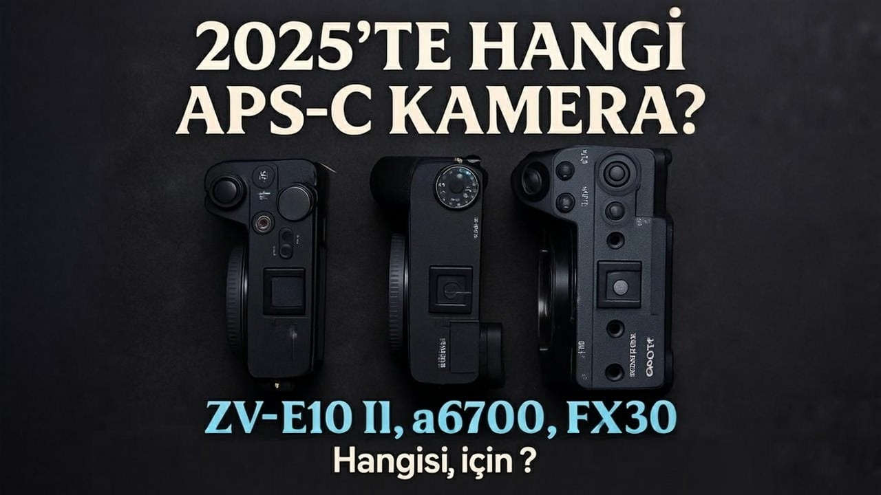 Hangi Sony APS-C Sensörlü Kamera daha iyi ? A6700 vs Fx30 vs ZV-E10 ii
