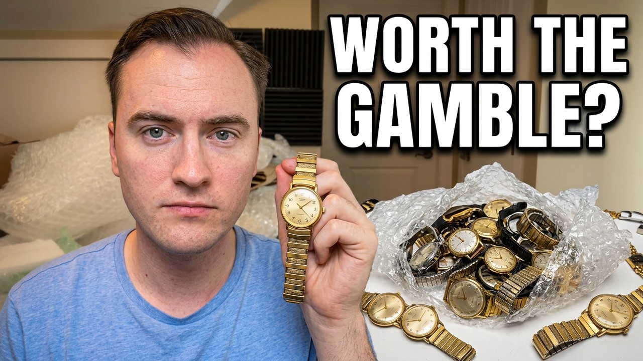 I Gambled on 3 eBay Vintage Watch Lots (Massive Profit?)