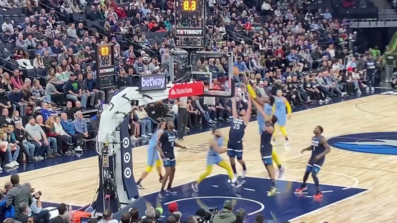 Basketball Vlog - Minnesota Timberwolves Vs. Memphis Grizzlies