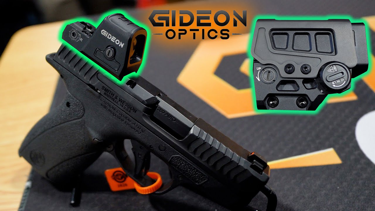Первый взгляд на прицелы Gideon Optics Pebble, Mediator XL и Valor RMR | Выставка SHOT Show 2026