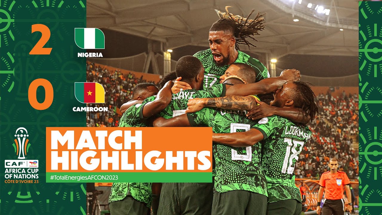 HIGHLIGHTS | Nigeria  🆚 Cameroon | #TotalEnergiesAFCON2023&nbsp;-&nbsp;Round&nbsp;of&nbsp;16