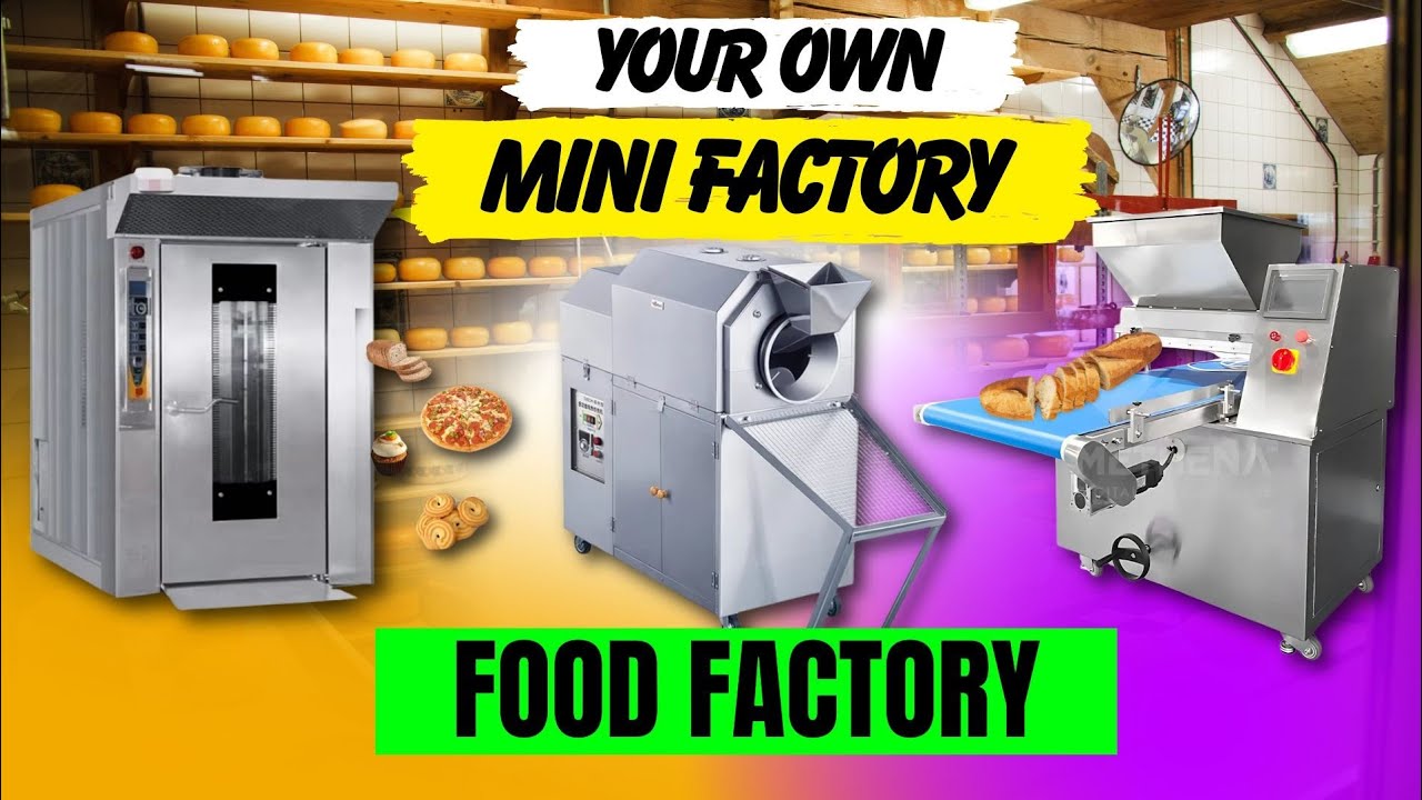 10 Food Manufacturing Machines | Home Food Business